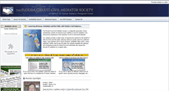 Desktop Screenshot of floridamediators.org
